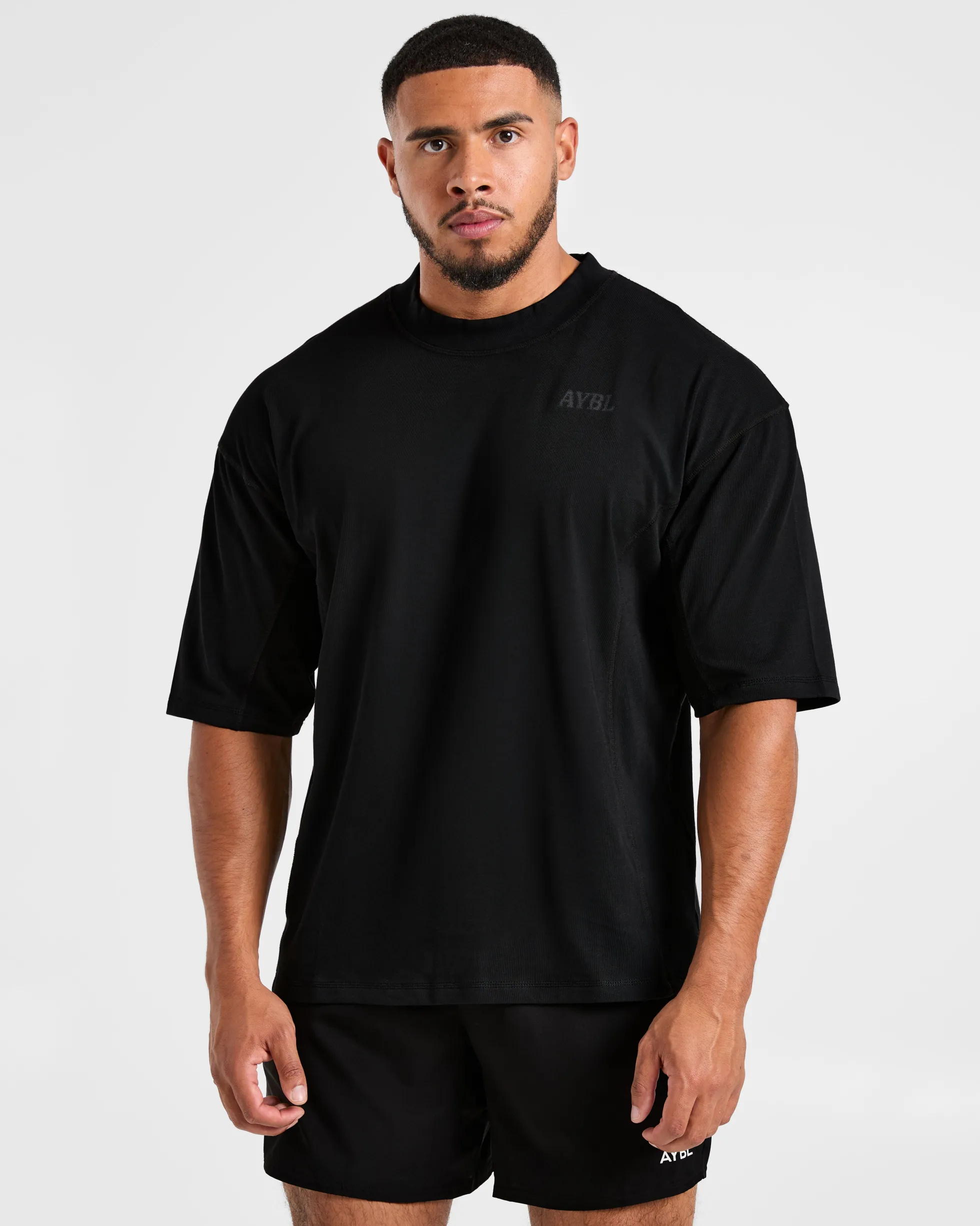 Lift Club Distressed Oversized T Shirt
