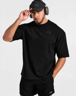Lift Club Distressed Oversized T Shirt