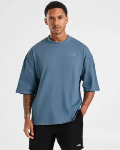 Lift Club Distressed Oversized T Shirt