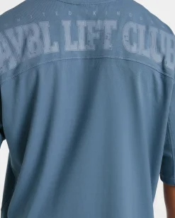 Lift Club Distressed Oversized T Shirt