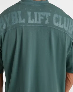 Lift Club Distressed Oversized T Shirt