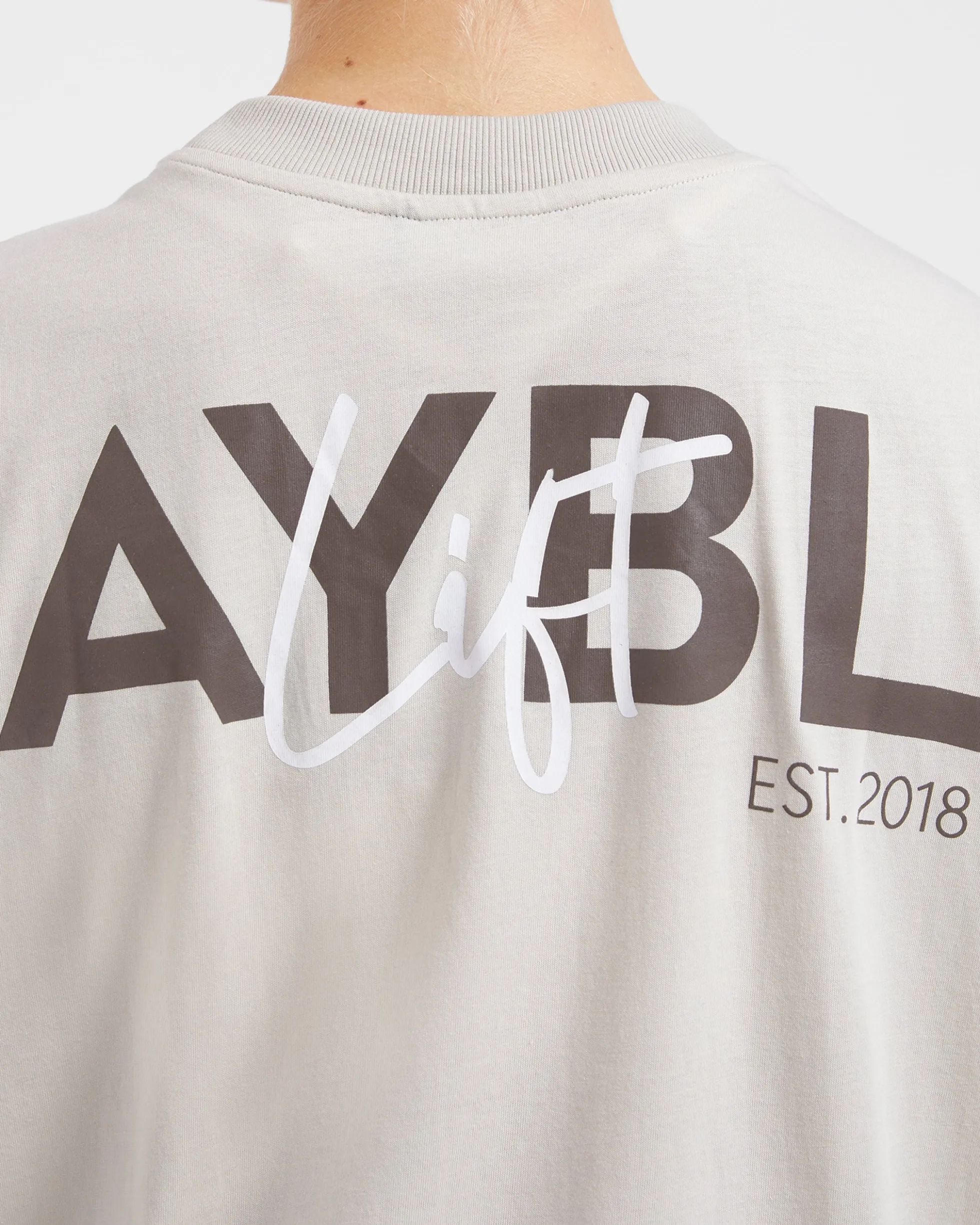 Lift Graphic Oversized T Shirt