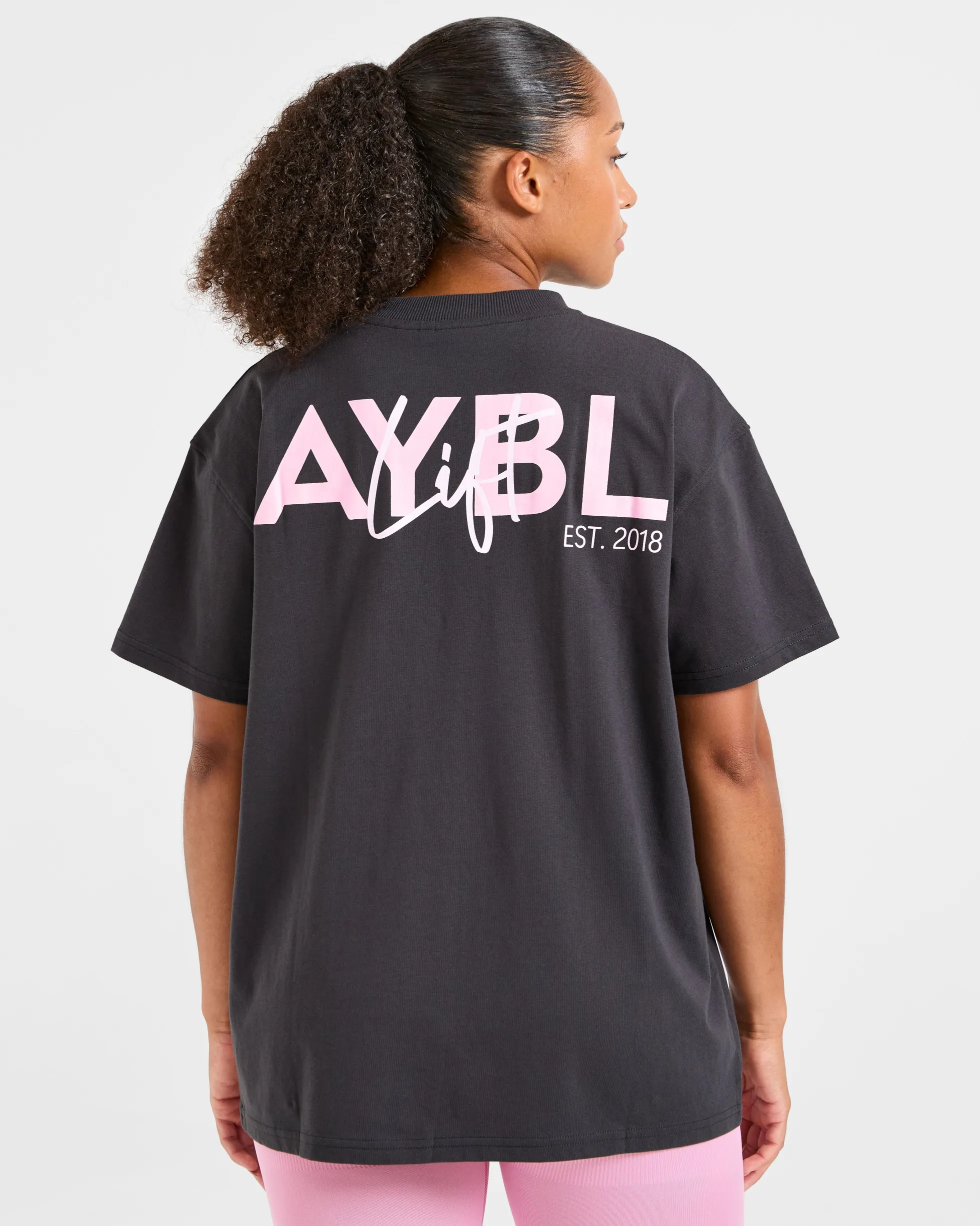 Lift Graphic Oversized T Shirt