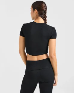 Lounge Ribbed T Shirt
