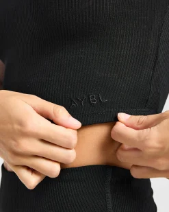Lounge Ribbed T Shirt