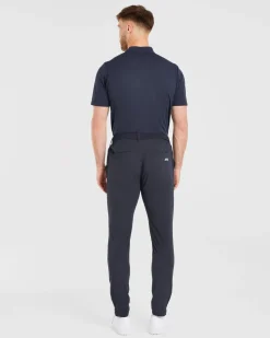 Performance Collarless Polo Shirt