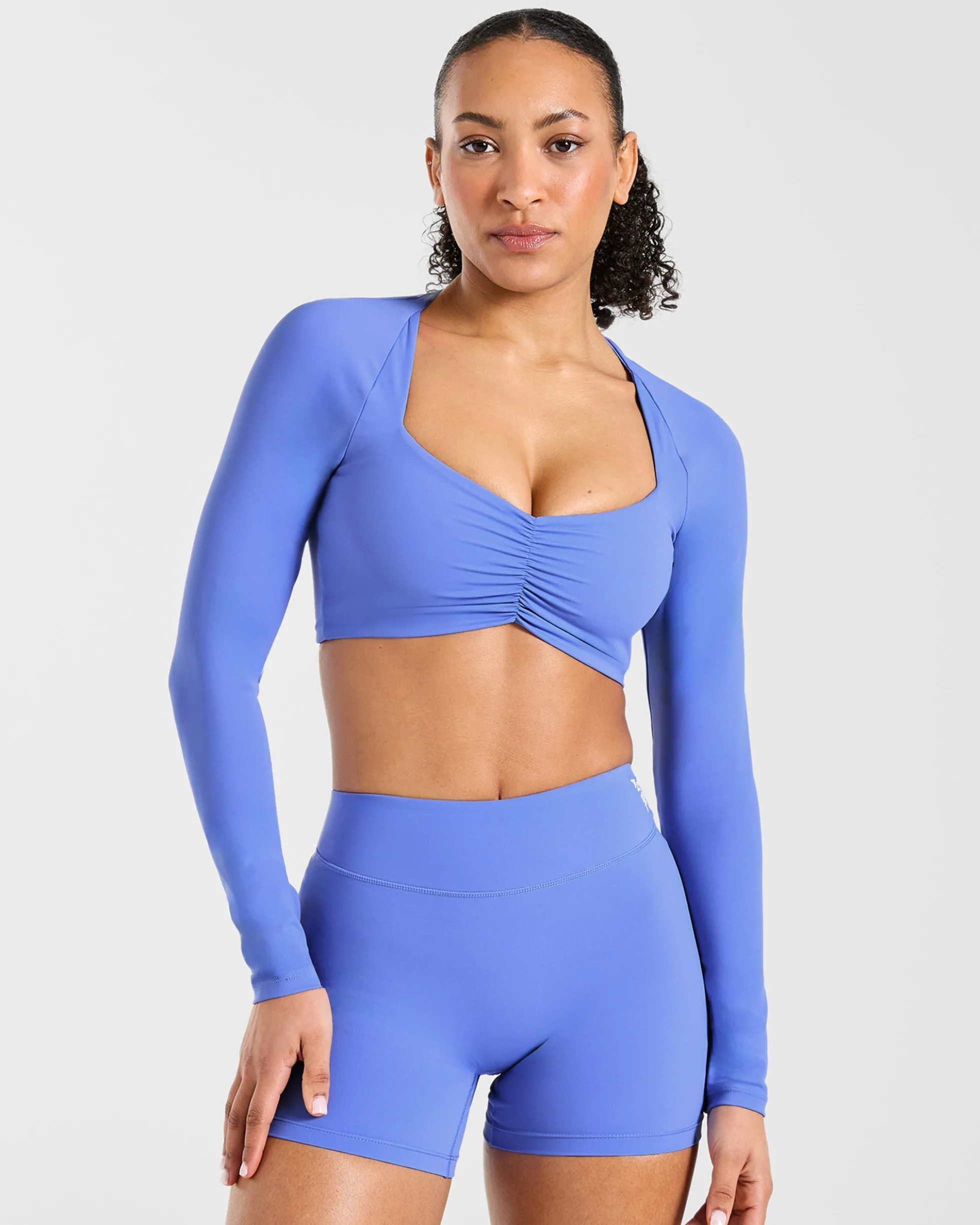 Physique Long Sleeve Crop Top