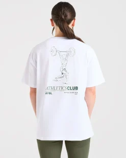 Power Lifting Illustration T Shirt