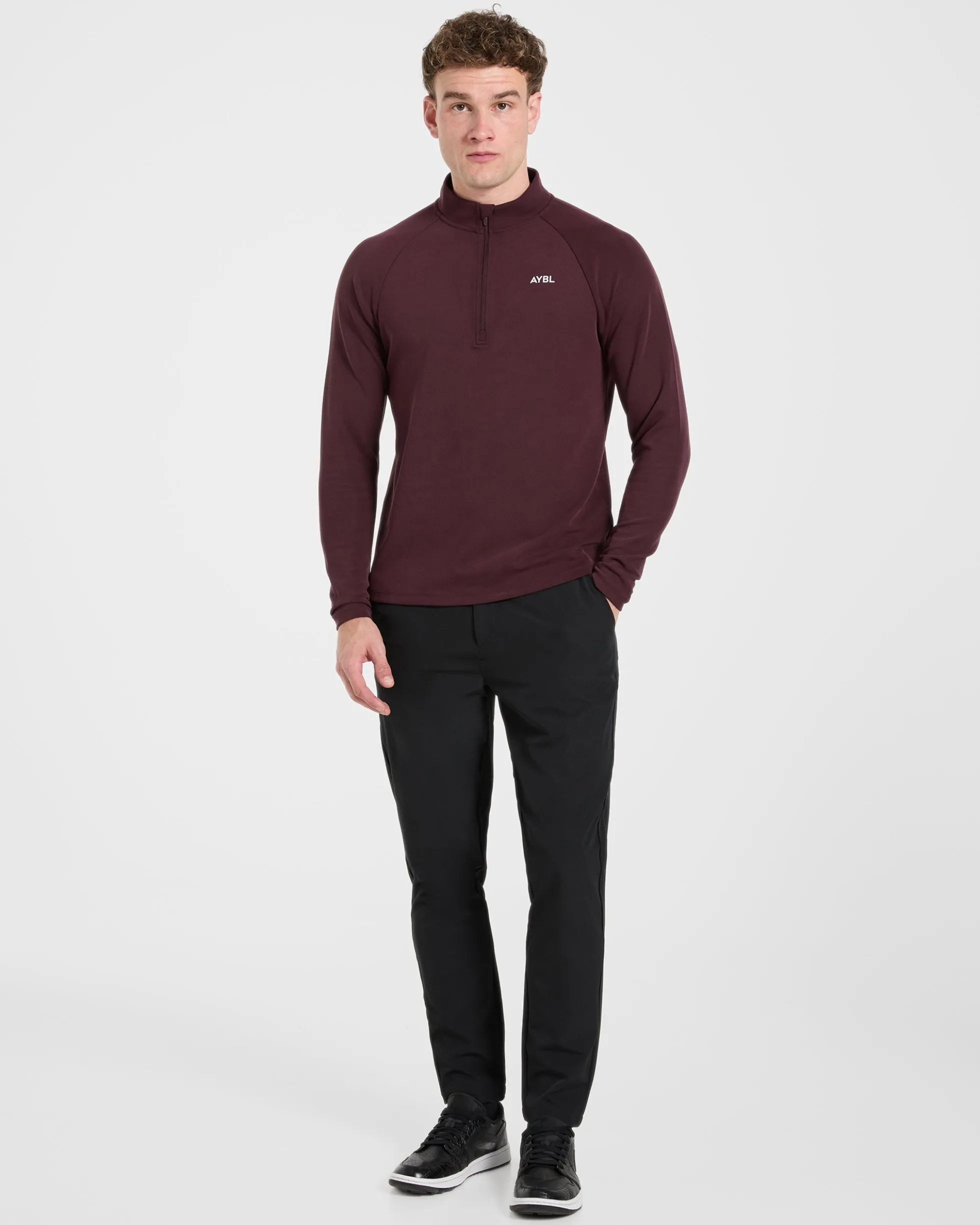 Precision Hybrid 1/4 Zip Pullover