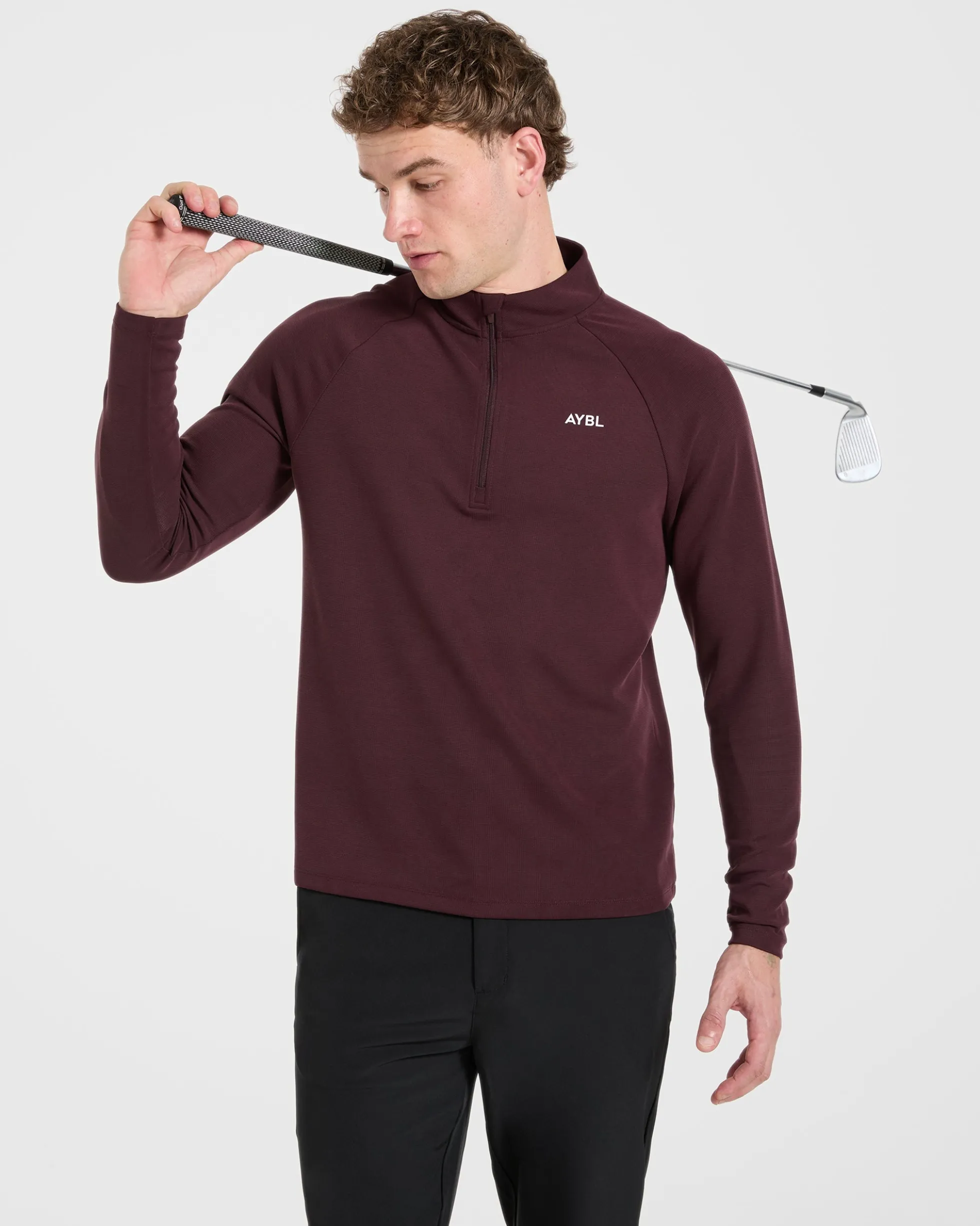 Precision Hybrid 1/4 Zip Pullover