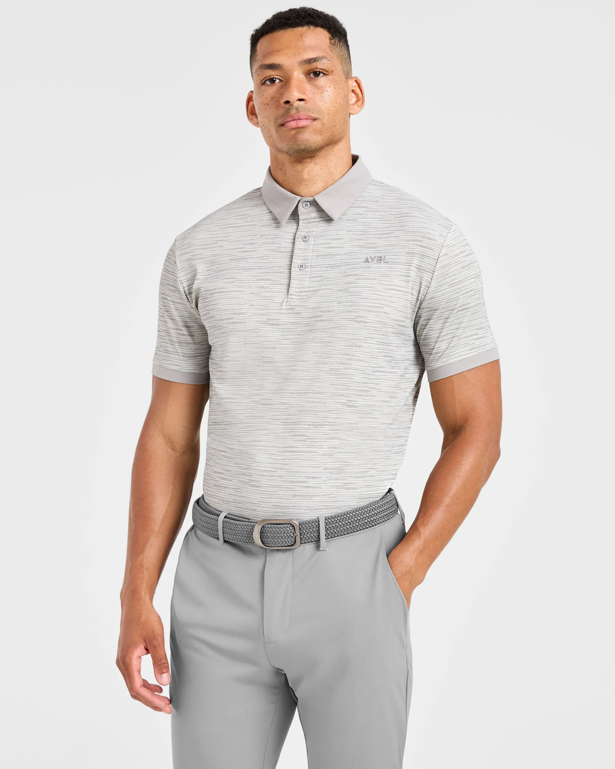 Precision Stripe Polo