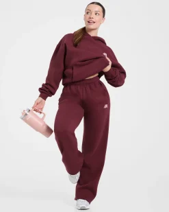 Retro Athletics Oversized Straight Leg Joggers