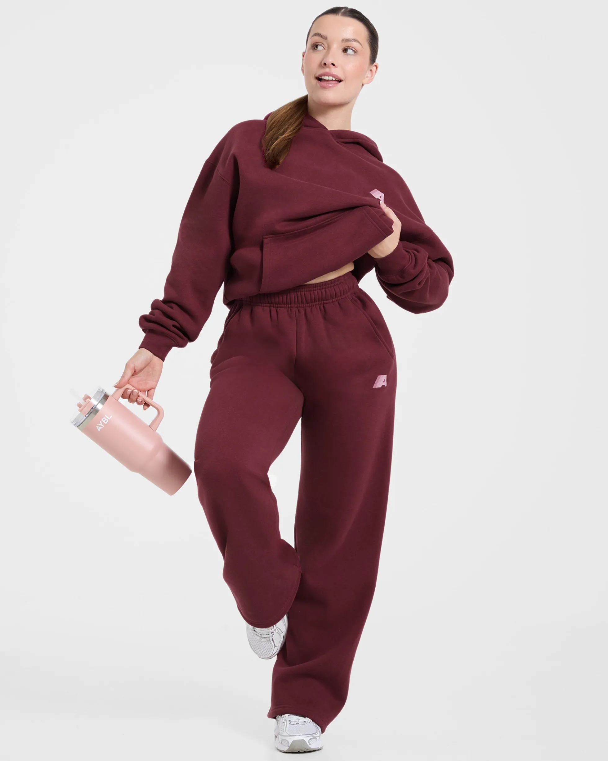 Retro Athletics Oversized Straight Leg Joggers
