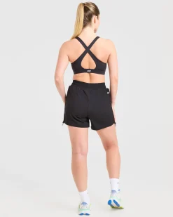 Run Cross Back Sports Bra