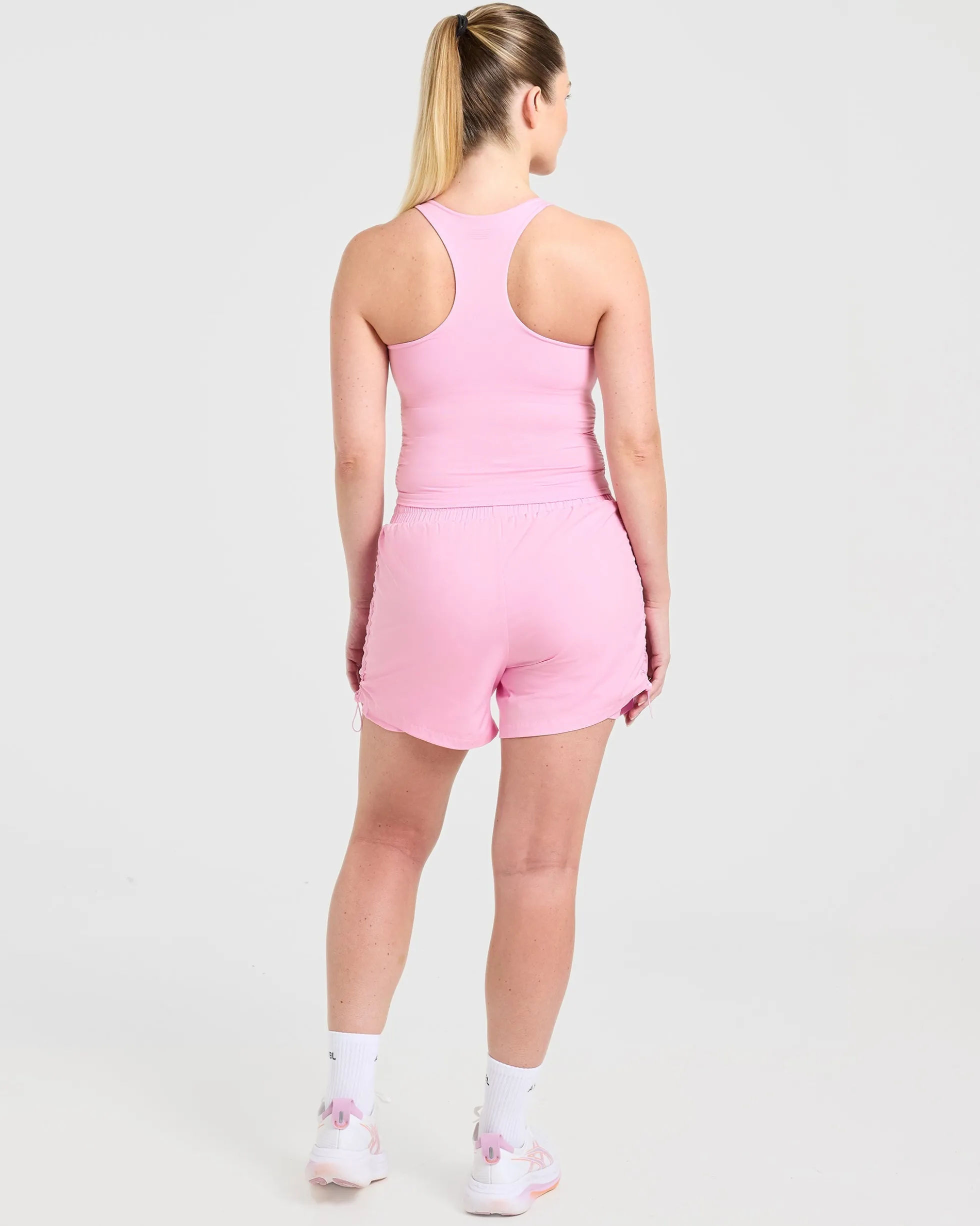 Run Ruched Shorts