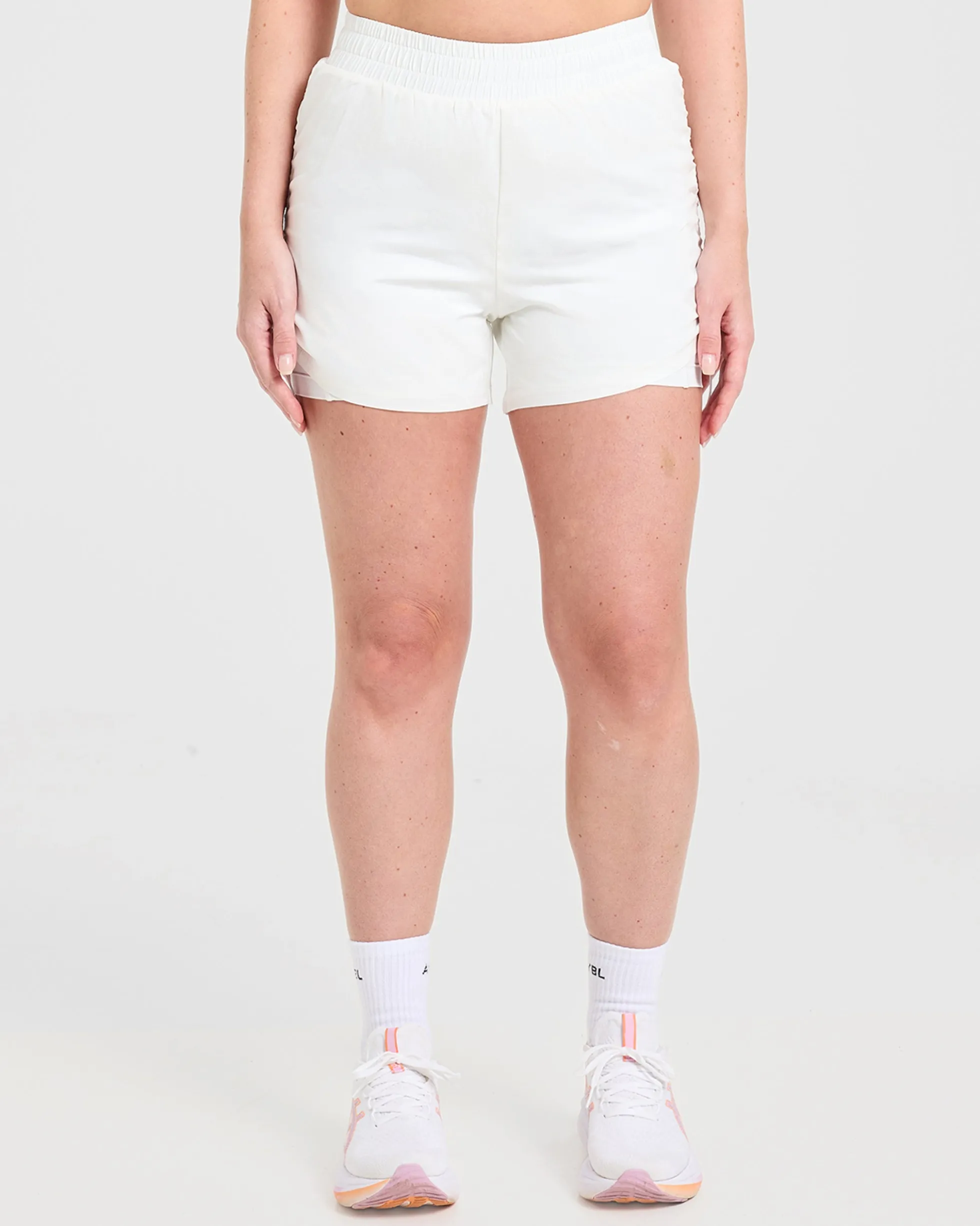 Run Ruched Shorts