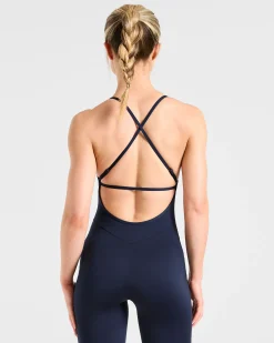 Sculpt Backless Flared All In One