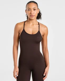 Sculpt Backless Flared All In One