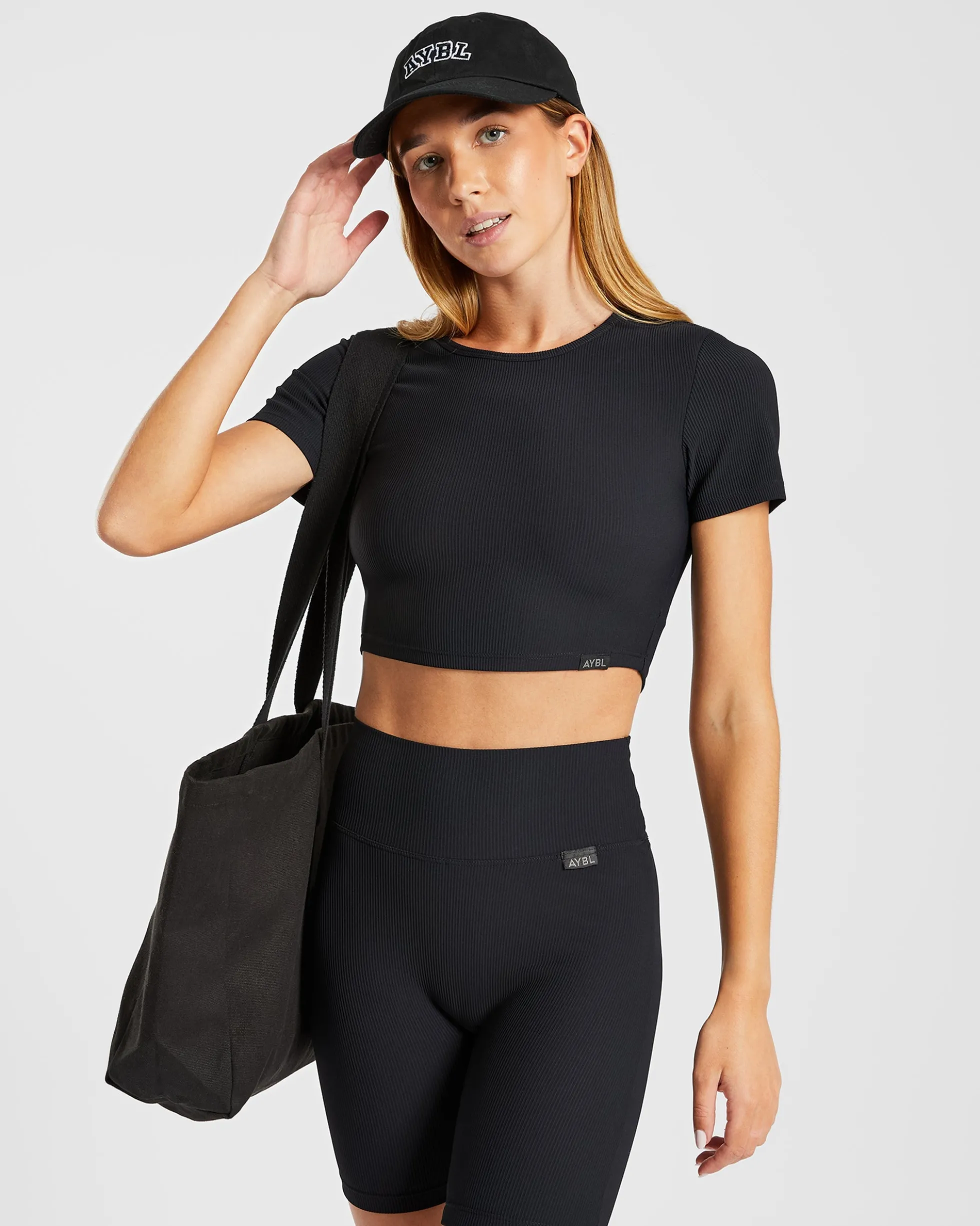 Sculpt Ribbed Crop Top
