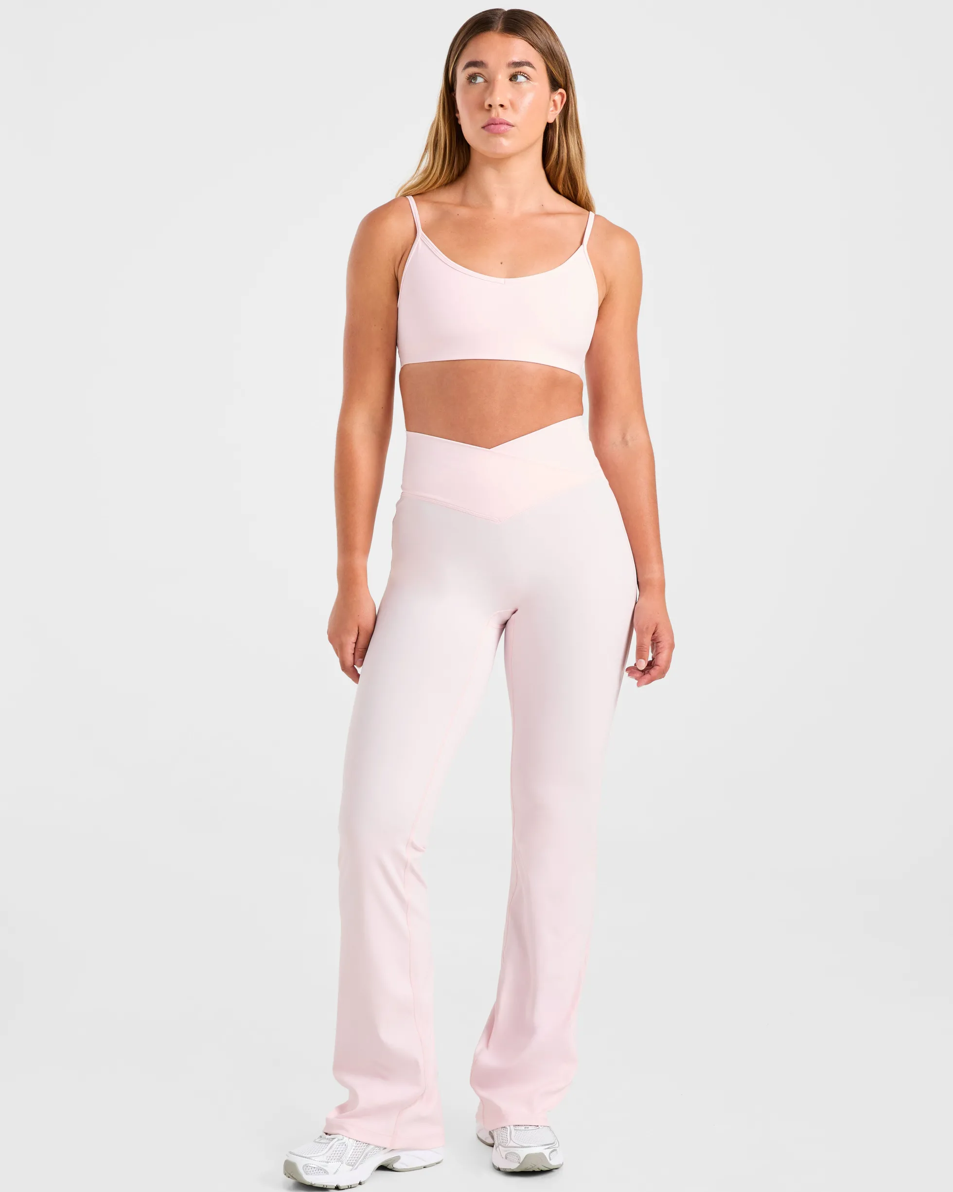 Sculpt Wrap Flared Leggings
