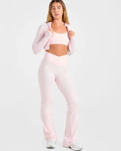 Sculpt Wrap Flared Leggings