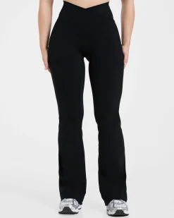 Sculpt Wrap Flared Leggings