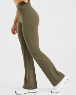 Sculpt Wrap Flared Leggings