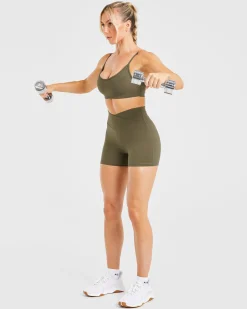 Sculpt Wrap Sports Bra