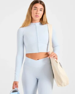 Sculpt Wrap Zip Up Jacket