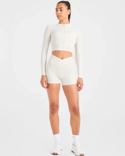 Sculpt Wrap Zip Up Jacket