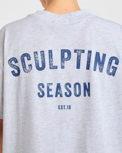 Sculpting Season Oversized T Shirt