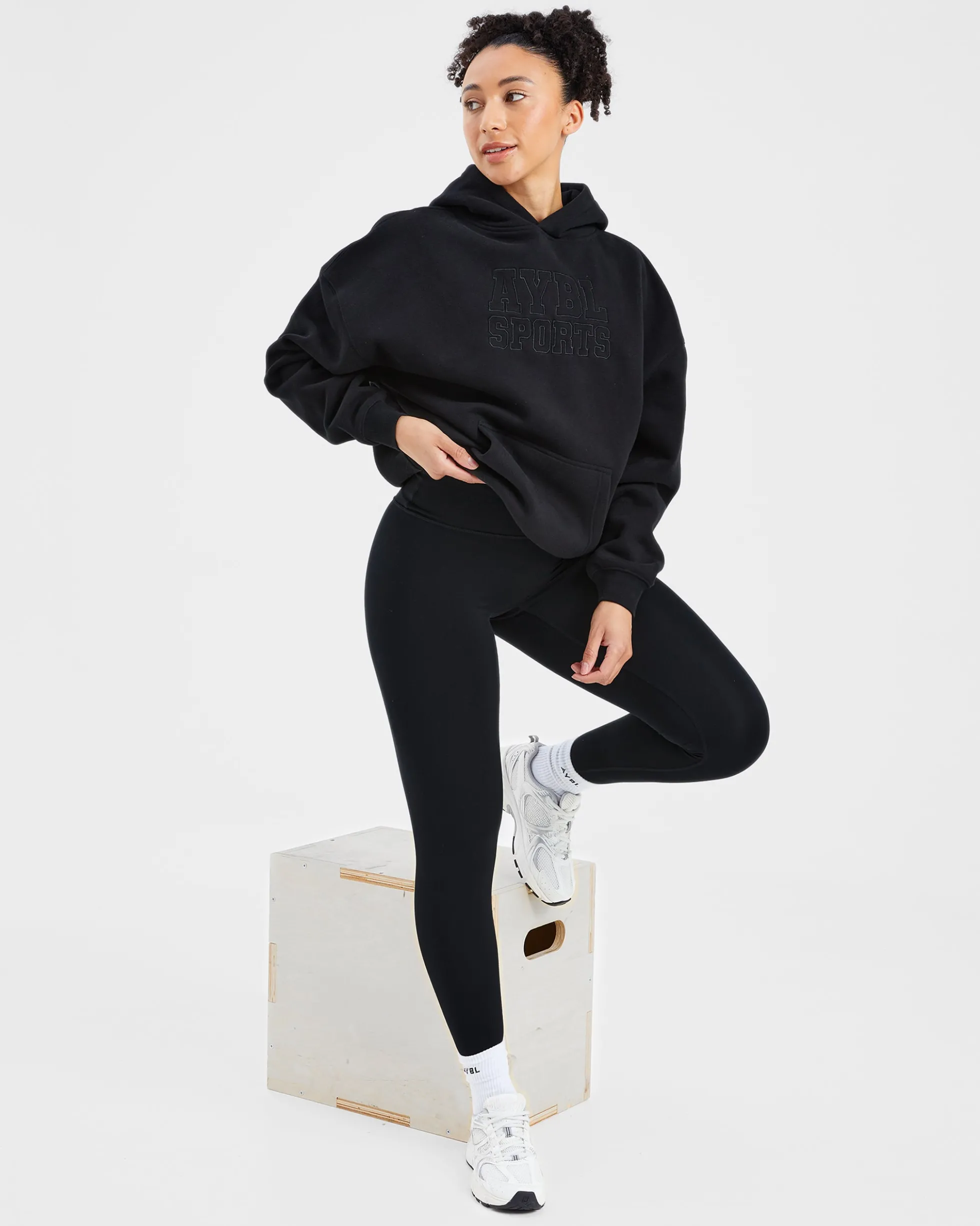 Sport Outline Oversized Hoodie