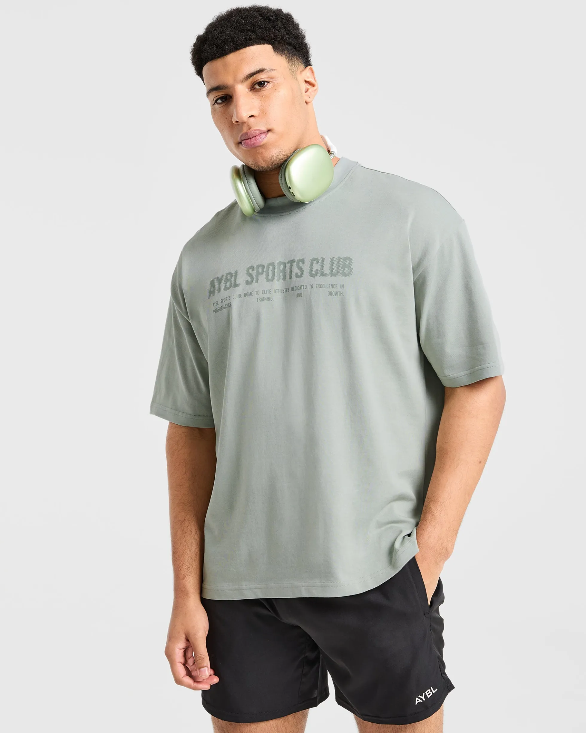 Sports Club Dot Oversized T Shirt