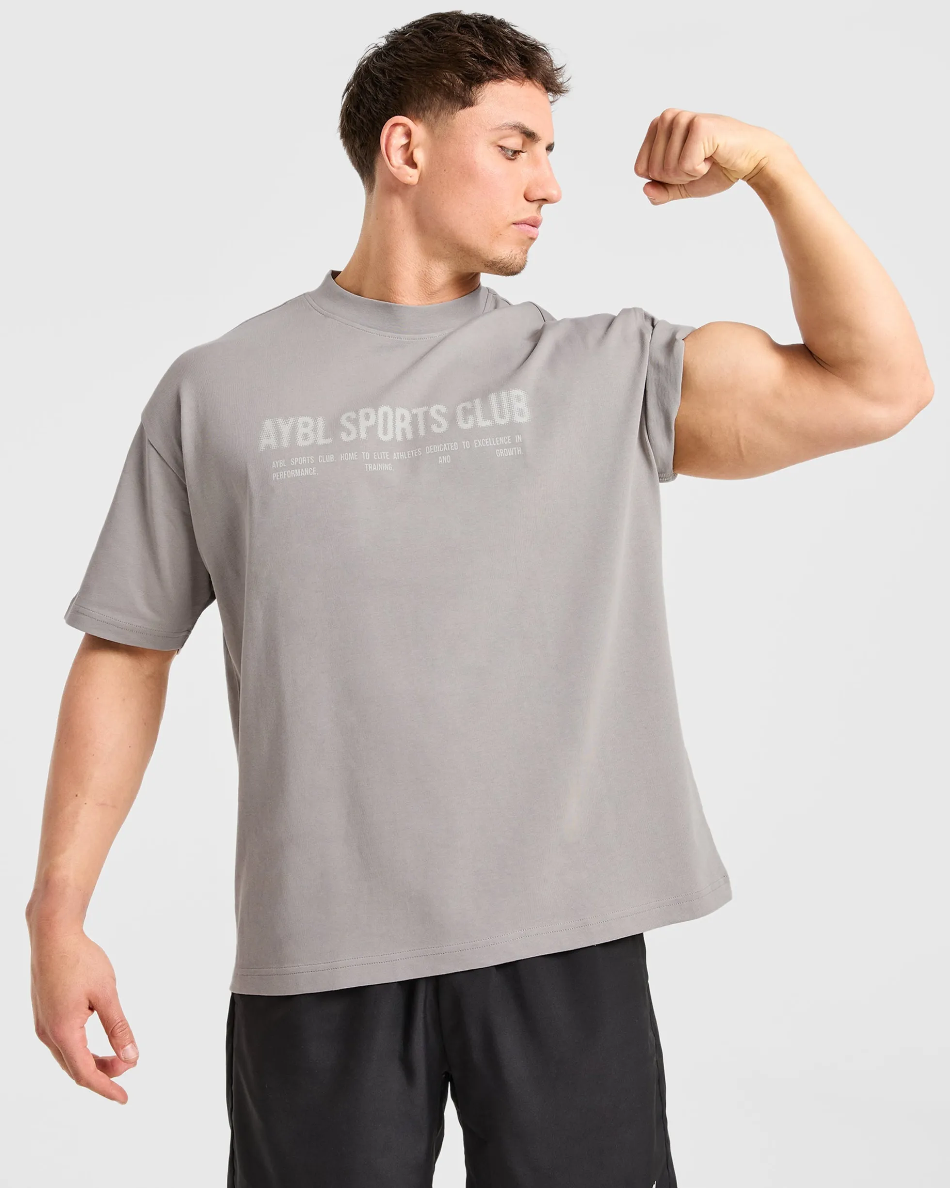 Sports Club Dot Oversized T Shirt