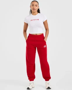 Sports Club Varsity Baby Tee