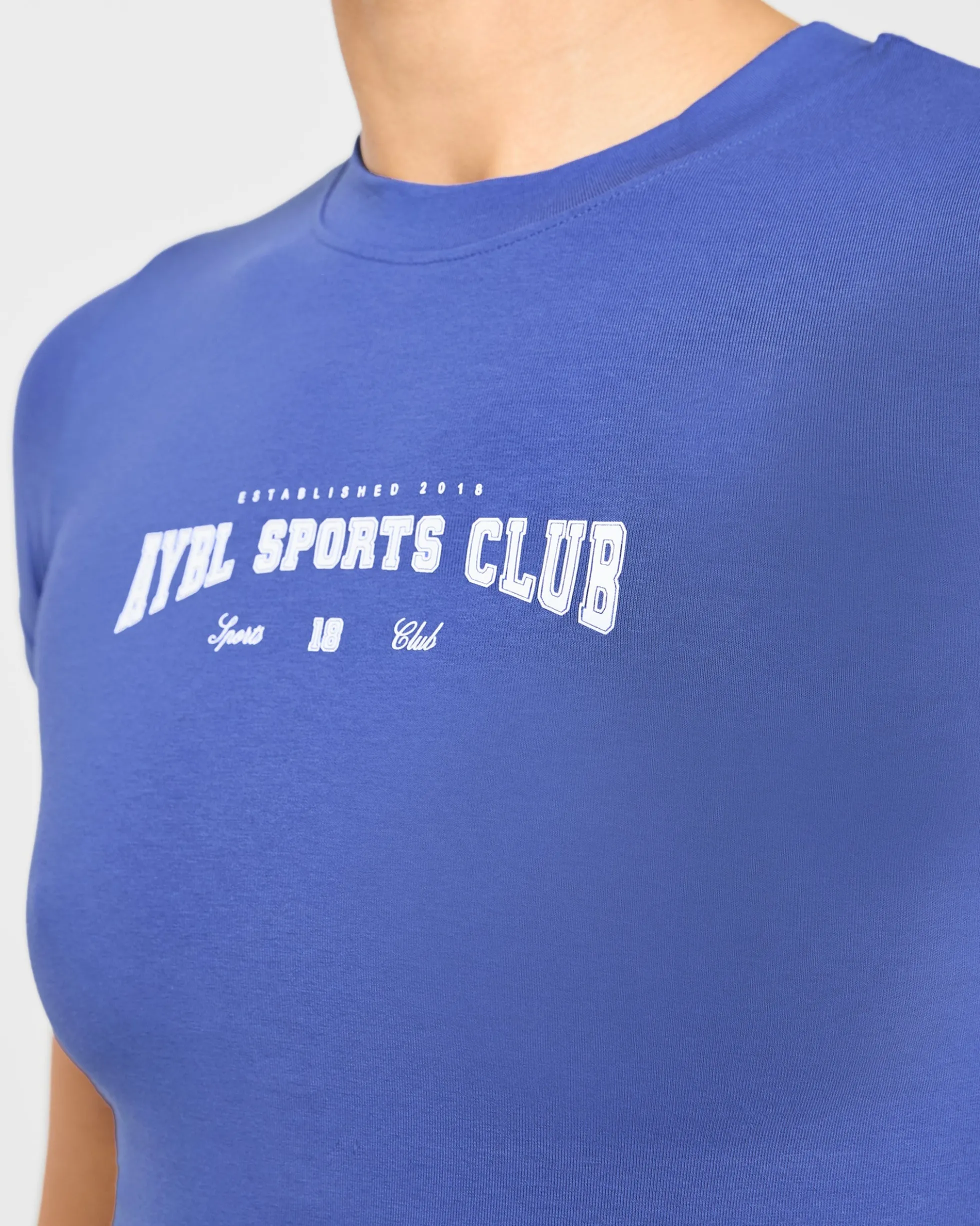 Sports Club Varsity Baby Tee