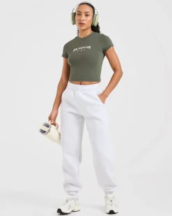 Sports Club Varsity Baby Tee