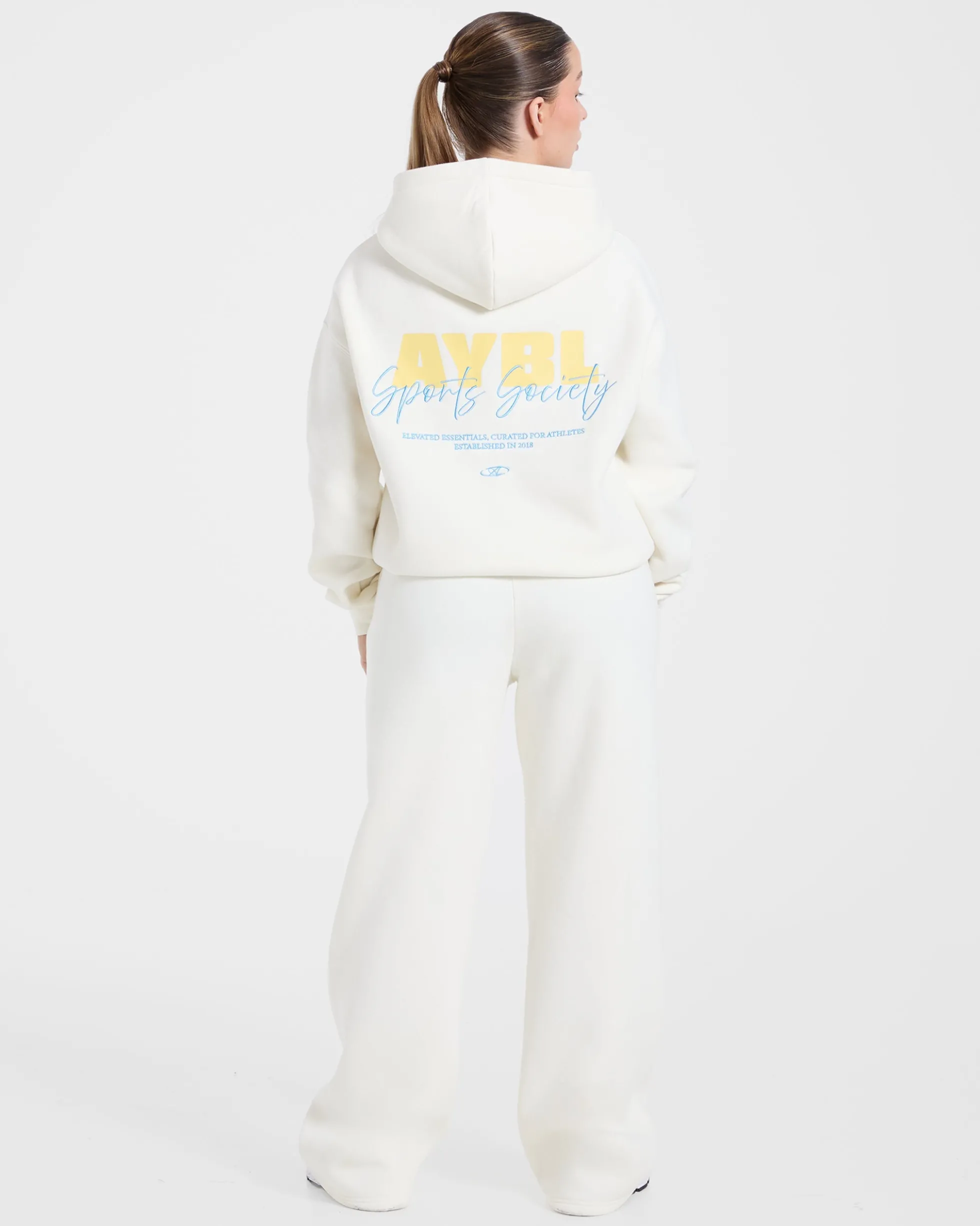 Sports Society Oversized Straight Leg Joggers