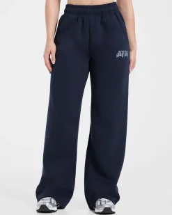 Sports Society Oversized Straight Leg Joggers