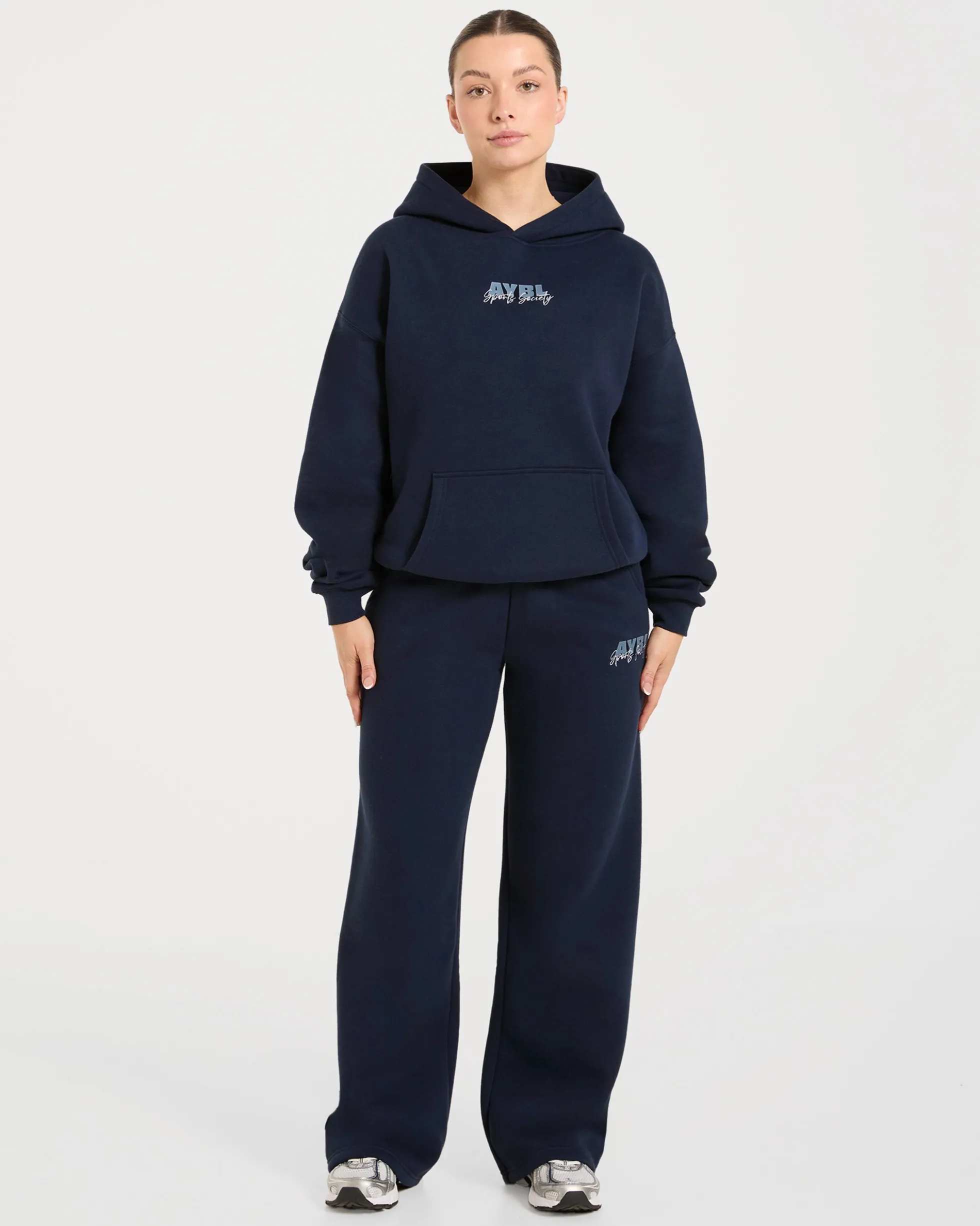 Sports Society Oversized Straight Leg Joggers
