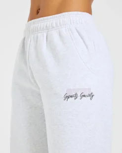 Sports Society Oversized Straight Leg Joggers