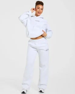Sports Society Oversized Straight Leg Joggers