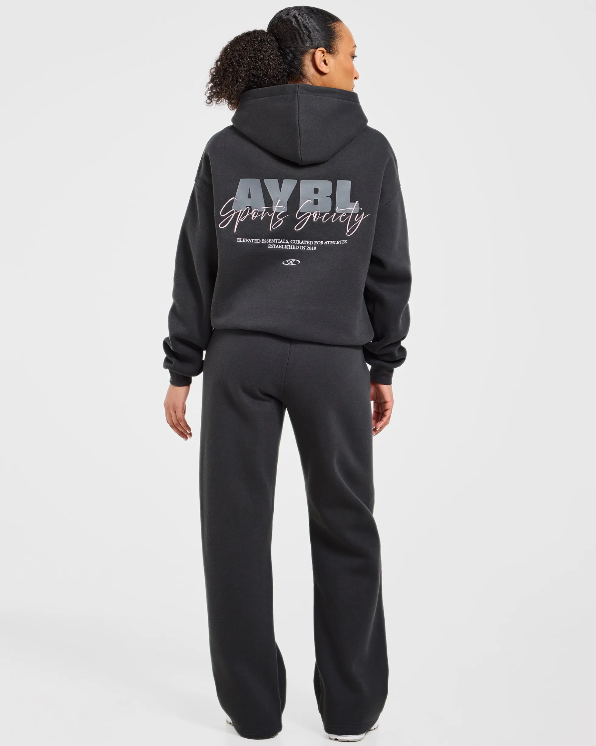 Sports Society Oversized Straight Leg Joggers