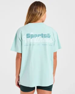Sports Wellness Oversized T Shirt