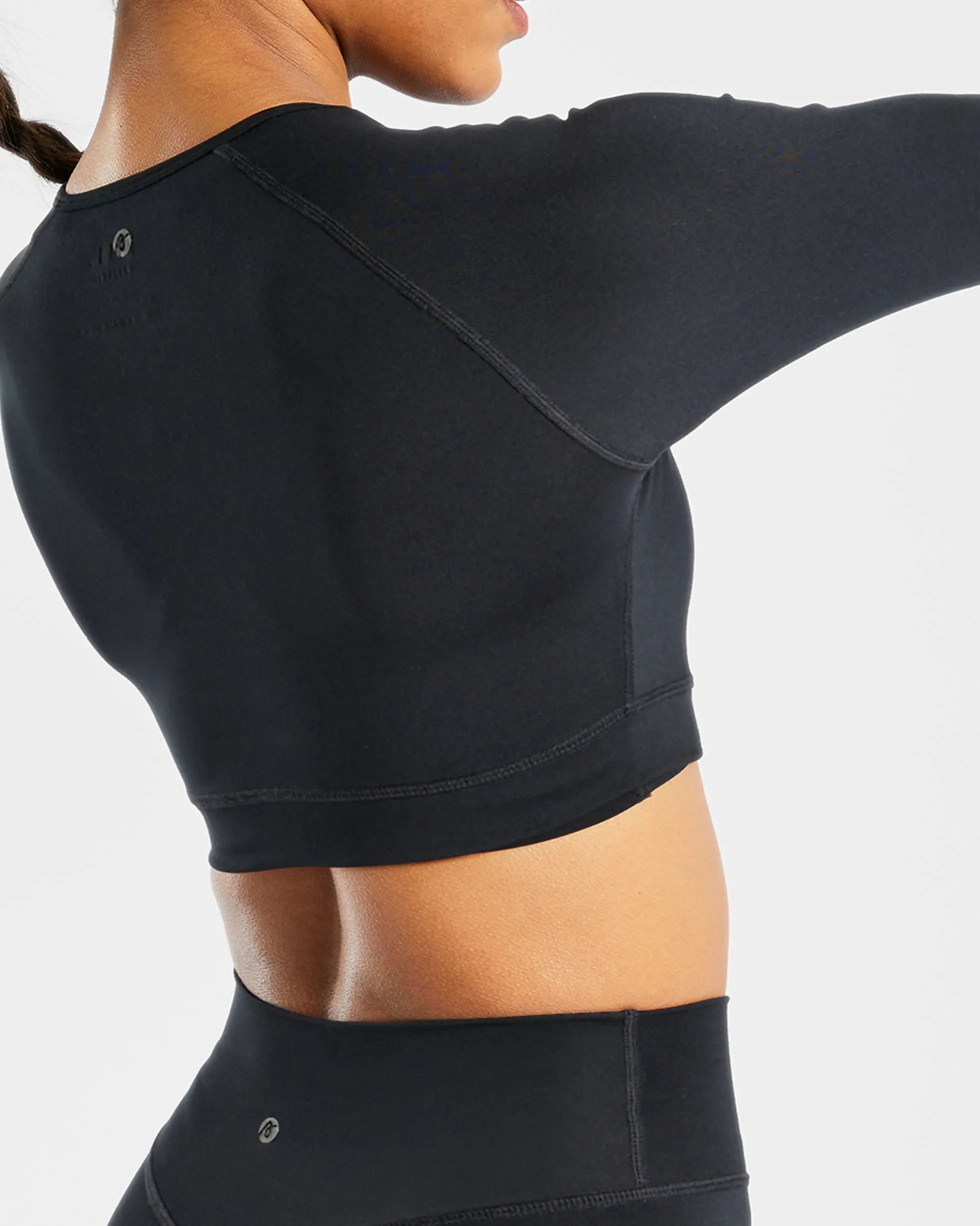 Staple Long Sleeve Crop Top