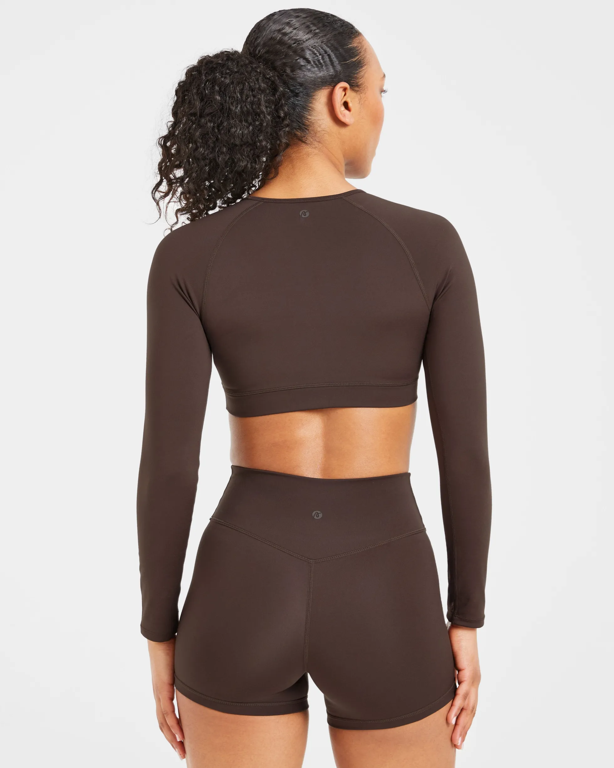 Staple Long Sleeve Crop Top