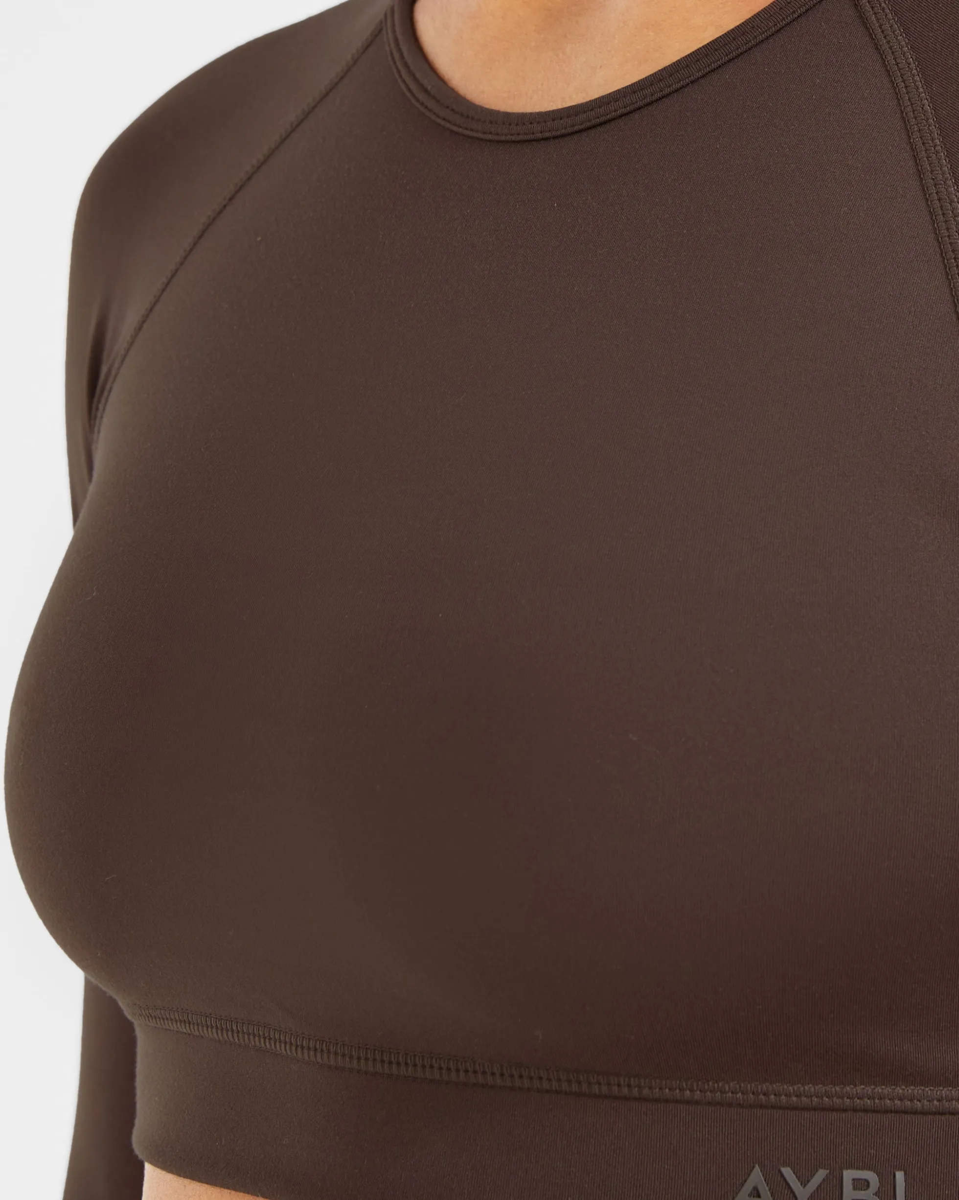 Staple Long Sleeve Crop Top