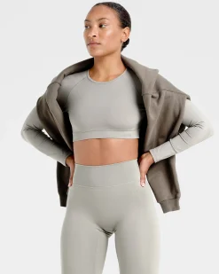 Staple Long Sleeve Crop Top