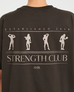 Strength Club Oversized T Shirt