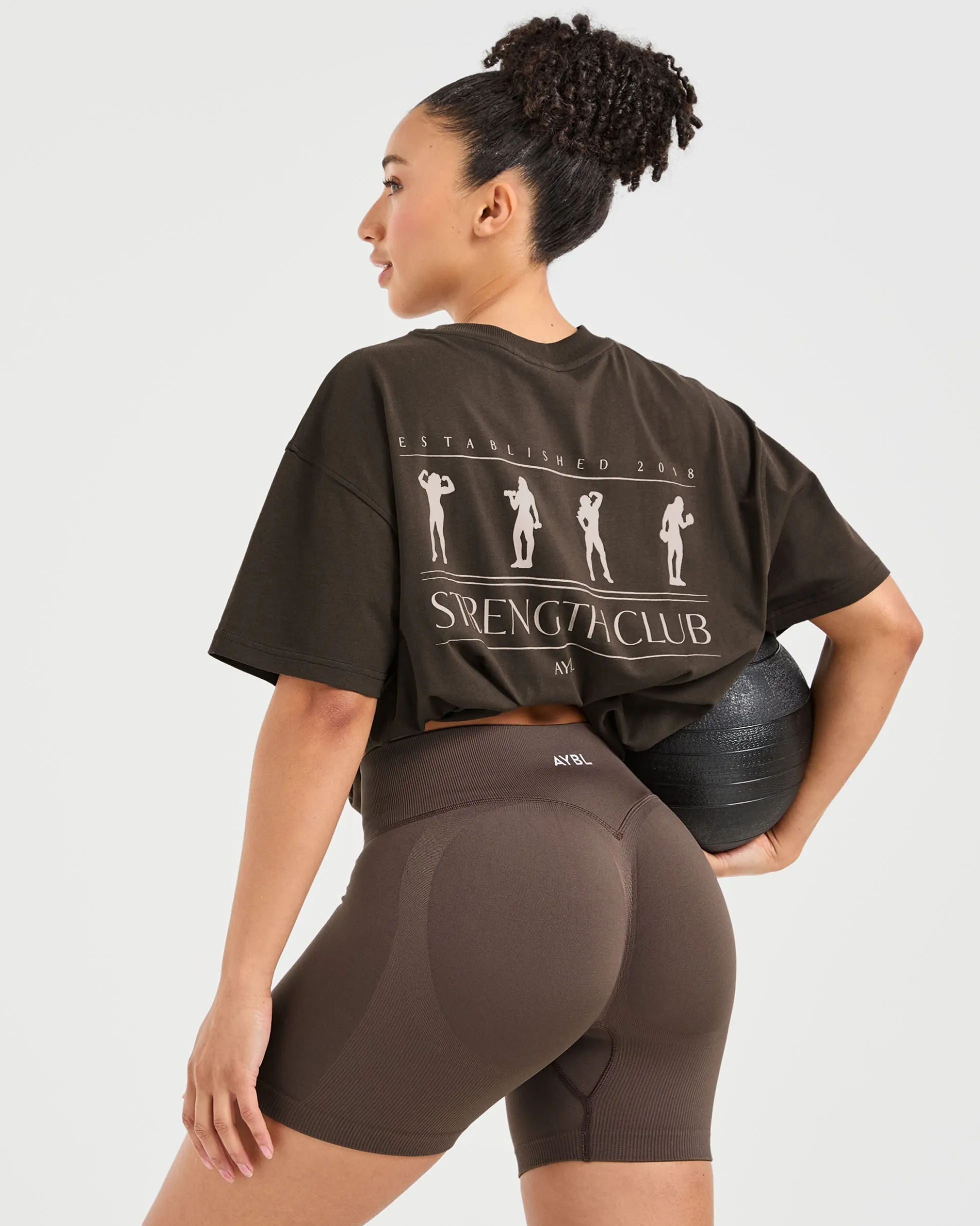 Strength Club Oversized T Shirt